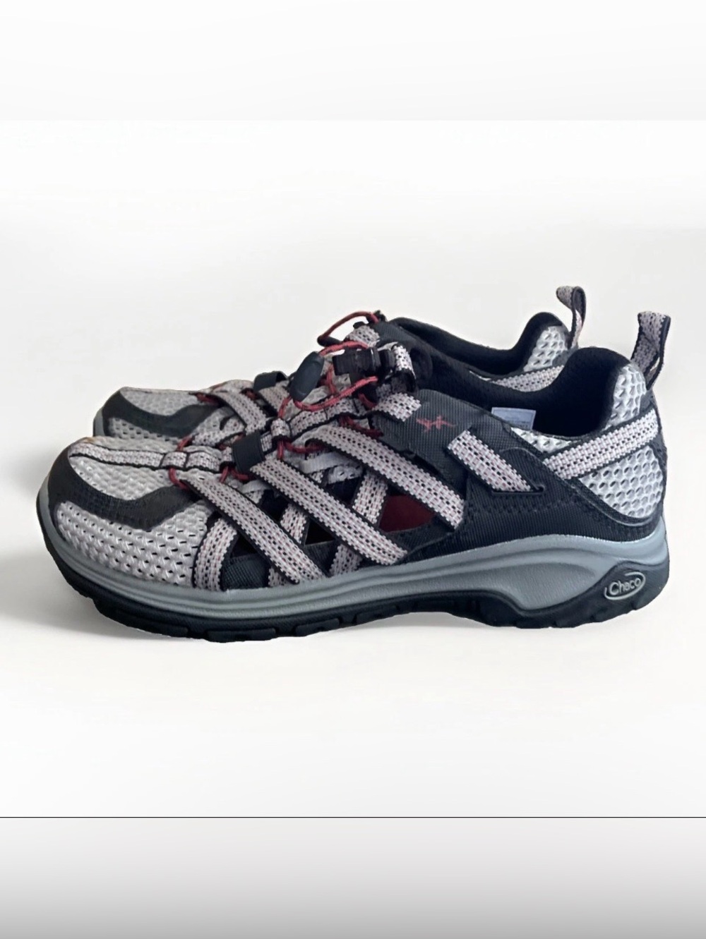Chaco Outcross Evo 2 Shoes Men’s 8 Gray Black Outdoor Hiking Water Shoe J104933